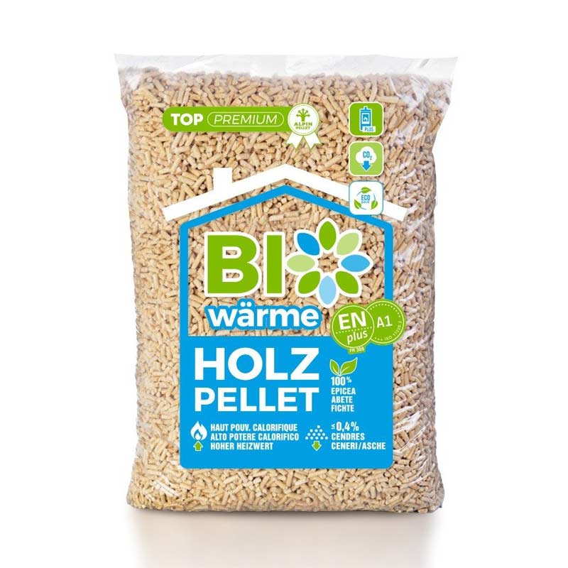 Bancale Bio Wärme Holz Pellet 66 sacchi da 15 kg