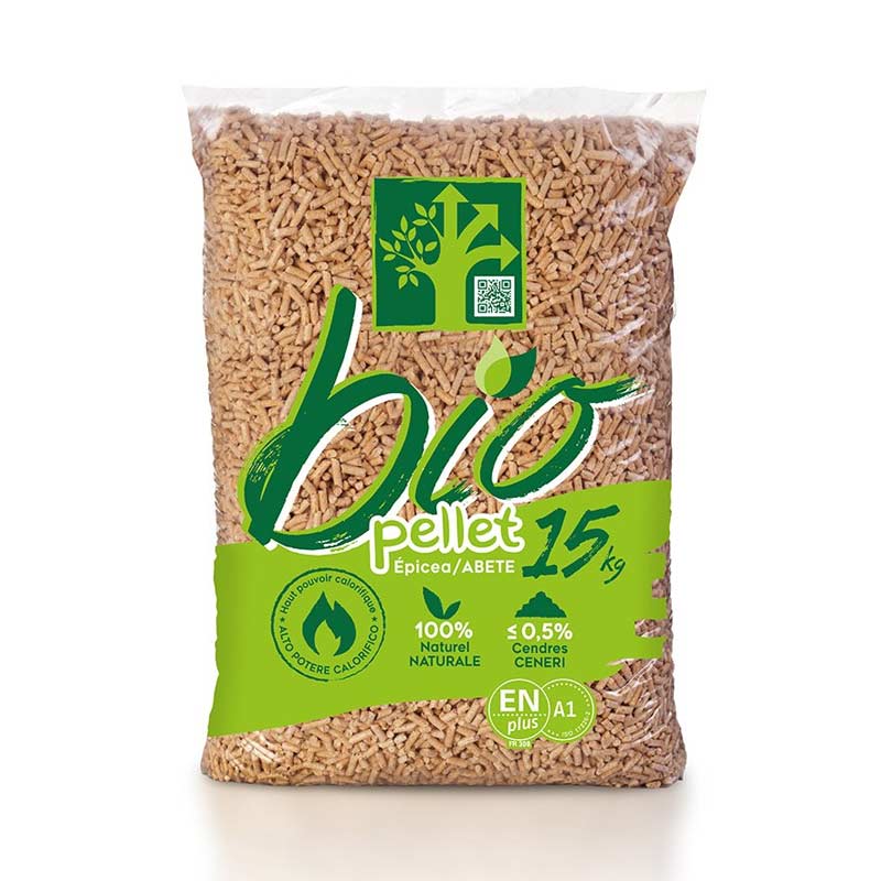 Biopellet da banco 72 sacchi da 15 kg